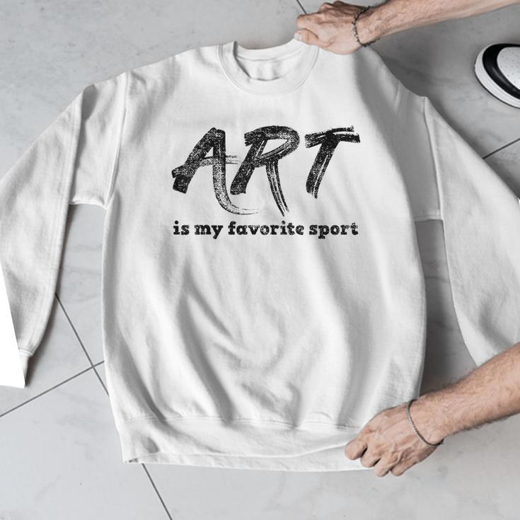 Art Teacher Men Graphic Sweatshirt, funny design