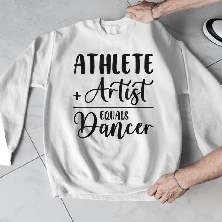 Athlete Plus Artist Equals Dancer Ballerina Teacher Student For Men Women Kids Men Graphic Sweatshirt, funny design Athlete Plus Artist Equals Dancer Ballerina Teacher Student For Men Women Kids Men Graphic Sweatshirt, funny design