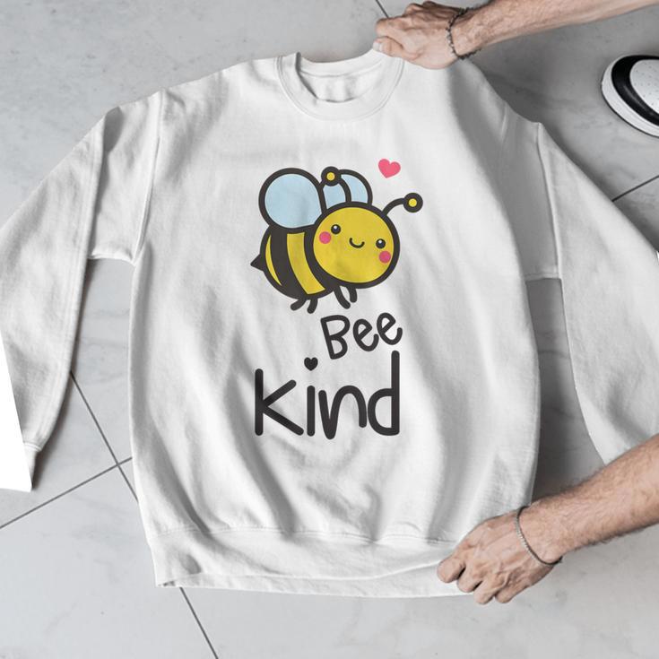 Bee Kind Bumble Bee Anti Bullying Teacher Kindness Matters Men Graphic Sweatshirt, funny design