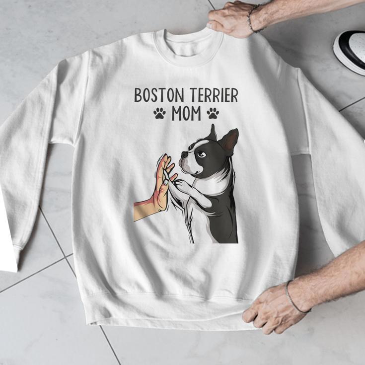 Boston Terrier Mom Dogs Mum Woman Men Graphic Sweatshirt, Mom Gifts, Boston Terrier Mom Gifts, funny design