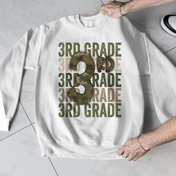 Camo Team 3rd Grade Squad Back To School Teacher Kids Boys Men Graphic Sweatshirt, funny design Camo Team 3rd Grade Squad Back To School Teacher Kids Boys Men Graphic Sweatshirt, funny design