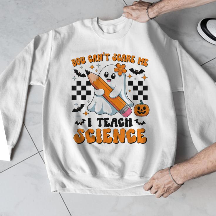 You Can't Scare Me I Teach Science Retro Teacher Halloween Men Graphic Sweatshirt, Science Teacher Gifts, funny design You Can't Scare Me I Teach Science Retro Teacher Halloween Men Graphic Sweatshirt, Science Teacher Gifts, funny design