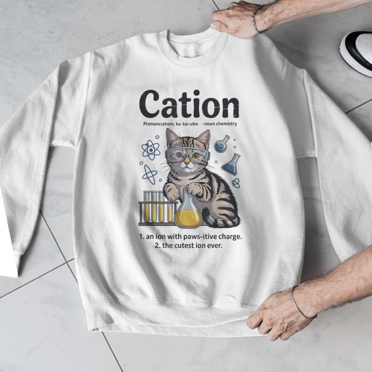 Cation Shirt Cat Science Chemistry Teacher Chemist Pun Men Graphic Sweatshirt, Science Teacher Gifts, funny design Cation Shirt Cat Science Chemistry Teacher Chemist Pun Men Graphic Sweatshirt, Science Teacher Gifts, funny design