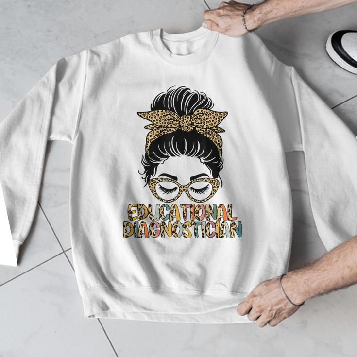 Cute Educational Diagnostician Teacher Appreciation Week Men Women Men Graphic Sweatshirt, funny design