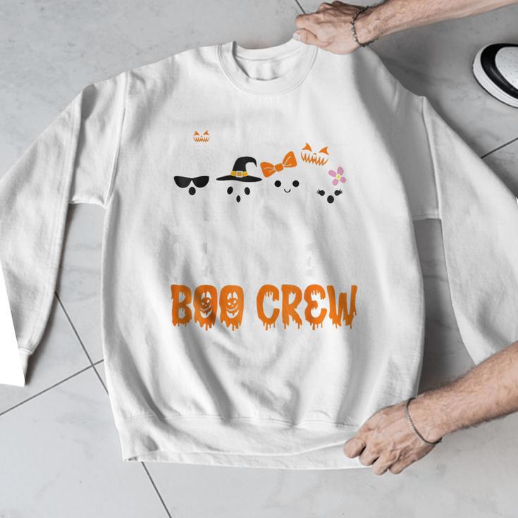 Cute Ghost Team Pre K Boo Crew Halloween Teacher Student Men Graphic Sweatshirt, funny design