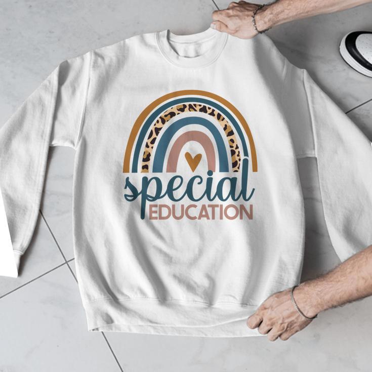 Cute Special Education Leopard Print SPED Teacher Idea Men Graphic Sweatshirt, funny design Cute Special Education Leopard Print SPED Teacher Idea Men Graphic Sweatshirt, funny design