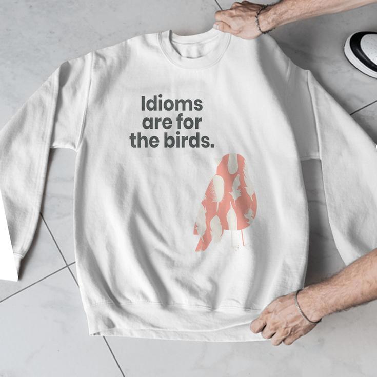 English Teachers Idiom Joke Grammar Police Literature Lovers Men Women Girls Kids Men Graphic Sweatshirt, English Teacher Gifts, funny design English Teachers Idiom Joke Grammar Police Literature Lovers Men Women Girls Kids Men Graphic Sweatshirt, English Teacher Gifts, funny design