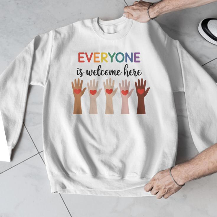 Everyone Is Welcome Here Idaho Teacher Men Graphic Sweatshirt, funny design Everyone Is Welcome Here Idaho Teacher Men Graphic Sweatshirt, funny design