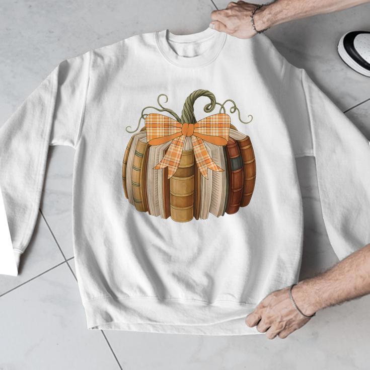 Fall Book Pumpkin Halloween Teacher Librarian Thanksgiving Men Graphic Sweatshirt, funny design Fall Book Pumpkin Halloween Teacher Librarian Thanksgiving Men Graphic Sweatshirt, funny design