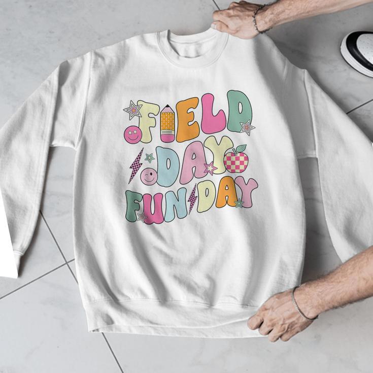 Field Day Fun Day Last Day Of School Teacher Student Men Graphic Sweatshirt, funny design