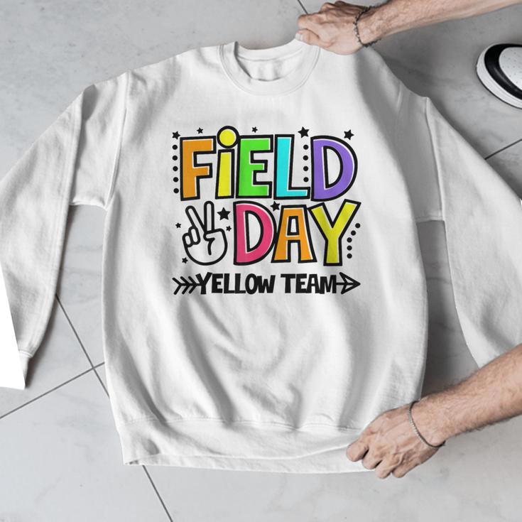 Field Day Yellow Team For Teacher Kids Field Day Games Men Graphic Sweatshirt, funny design Field Day Yellow Team For Teacher Kids Field Day Games Men Graphic Sweatshirt, funny design