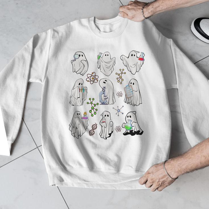 Ghost Science Teacher Chemistry Laboratory Halloween Costume Men Graphic Sweatshirt, Science Teacher Gifts, funny design Ghost Science Teacher Chemistry Laboratory Halloween Costume Men Graphic Sweatshirt, Science Teacher Gifts, funny design