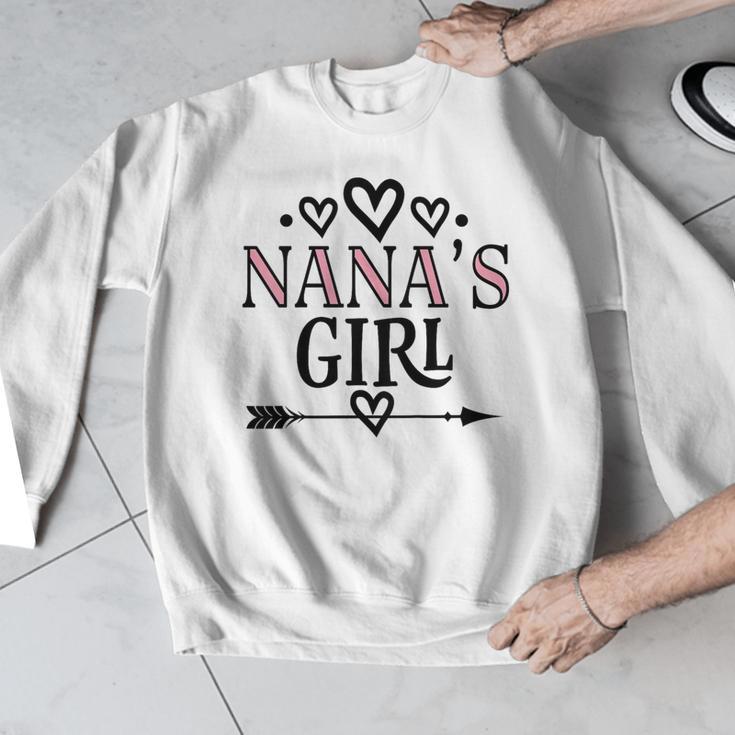 Granddaughter Nanas Girl Men Graphic Sweatshirt, funny design