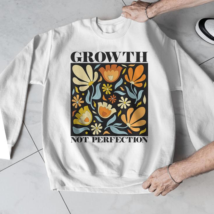 Growth Not Perfection Abstract Florals SPED Teacher Men Graphic Sweatshirt, funny design Growth Not Perfection Abstract Florals SPED Teacher Men Graphic Sweatshirt, funny design