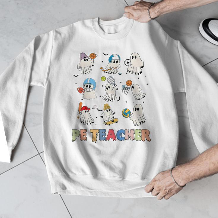 Halloween PE Teacher Spooky Physical Education Teacher Men Graphic Sweatshirt, Pe Teacher Gifts, funny design Halloween PE Teacher Spooky Physical Education Teacher Men Graphic Sweatshirt, Pe Teacher Gifts, funny design