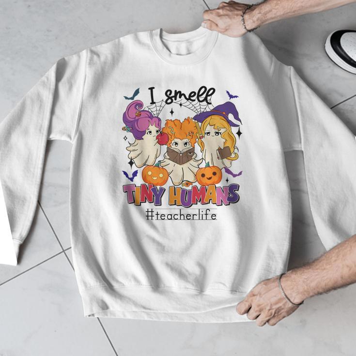 Halloween Teacher Smell a Tiny Human Ghost Spooky Season Men Graphic Sweatshirt, funny design Halloween Teacher Smell a Tiny Human Ghost Spooky Season Men Graphic Sweatshirt, funny design