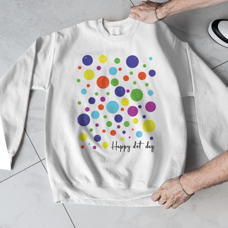 Happy Dot Day 2025 Polka Dot Boys Girls Kids Teacher Dot Day Men Graphic Sweatshirt, funny design Happy Dot Day 2025 Polka Dot Boys Girls Kids Teacher Dot Day Men Graphic Sweatshirt, funny design