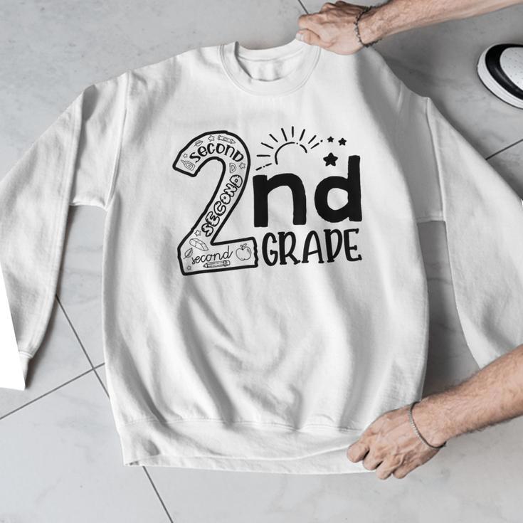 Hello On To 2nd Grade Teachers Boys And Team Secound Grade Men Graphic Sweatshirt, funny design