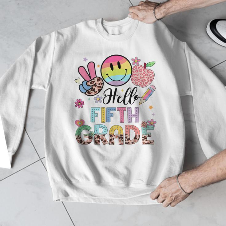 Hello 5th Grade Boy Girl Teacher Back To School 5th Grade Men Graphic Sweatshirt, funny design Hello 5th Grade Boy Girl Teacher Back To School 5th Grade Men Graphic Sweatshirt, funny design