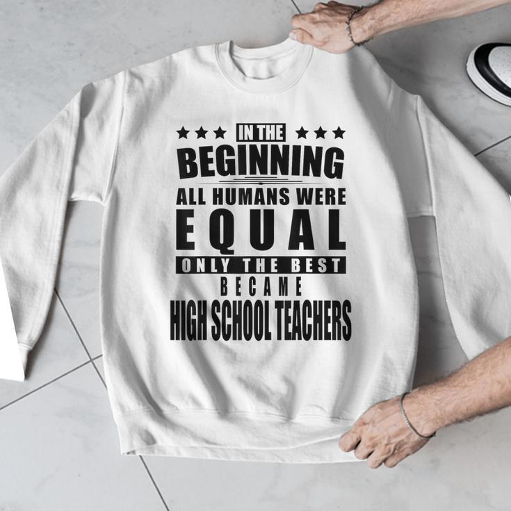 High School Teacher Personalized Men Graphic Sweatshirt, funny design