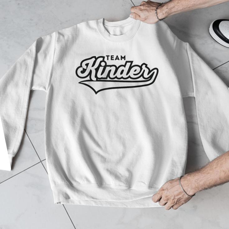 Kindergarten TEAM School Teacher Kinder Baseball-Style Shirt Men Graphic Sweatshirt, funny design