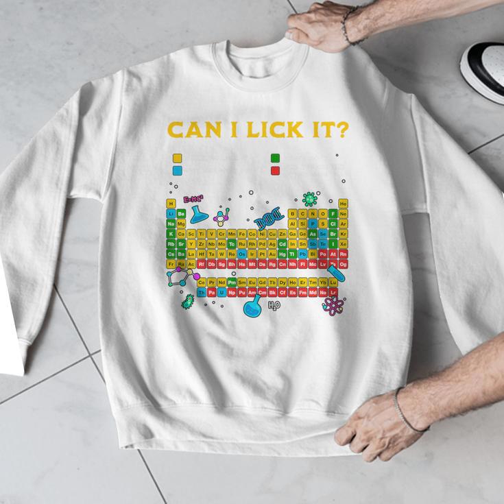 Can I Lick It Periodic Table Science Teacher Student Premium Tri-Blend Men Graphic Sweatshirt, Science Teacher Gifts, funny design Can I Lick It Periodic Table Science Teacher Student Premium Tri-Blend Men Graphic Sweatshirt, Science Teacher Gifts, funny design