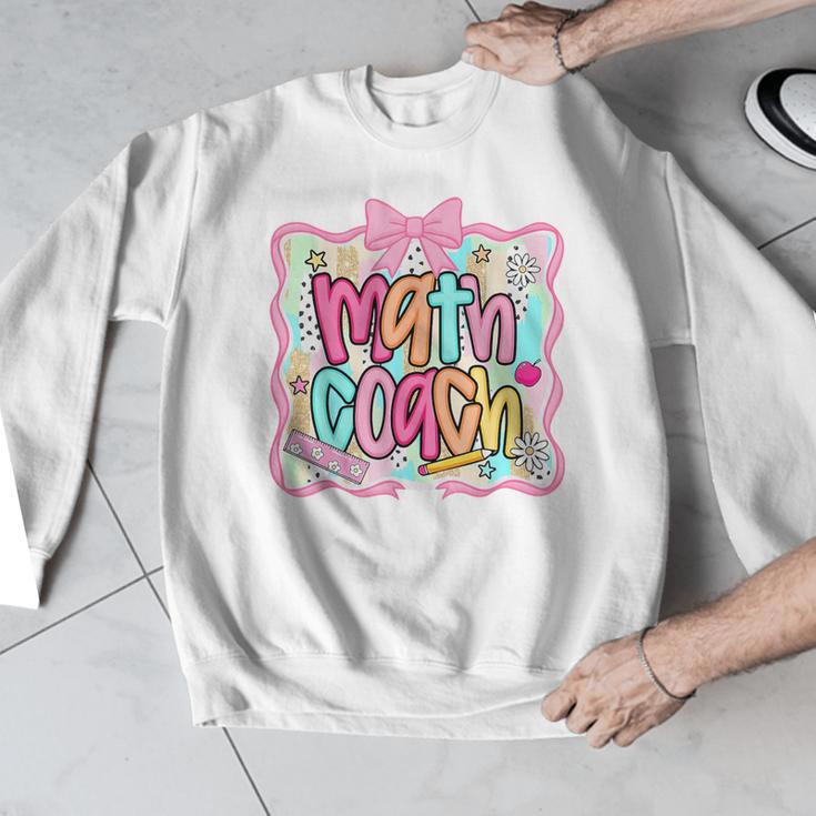 Math Coach Back To School Math Teacher Men Graphic Sweatshirt, funny design Math Coach Back To School Math Teacher Men Graphic Sweatshirt, funny design