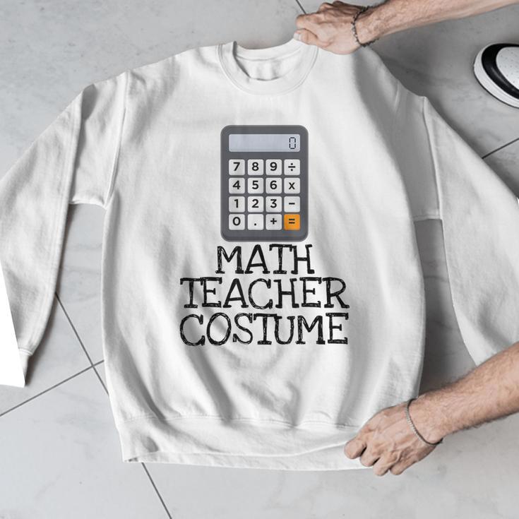 Math Teacher Costume Tshirt Halloween High School Calculator Men Graphic Sweatshirt, funny design Math Teacher Costume Tshirt Halloween High School Calculator Men Graphic Sweatshirt, funny design
