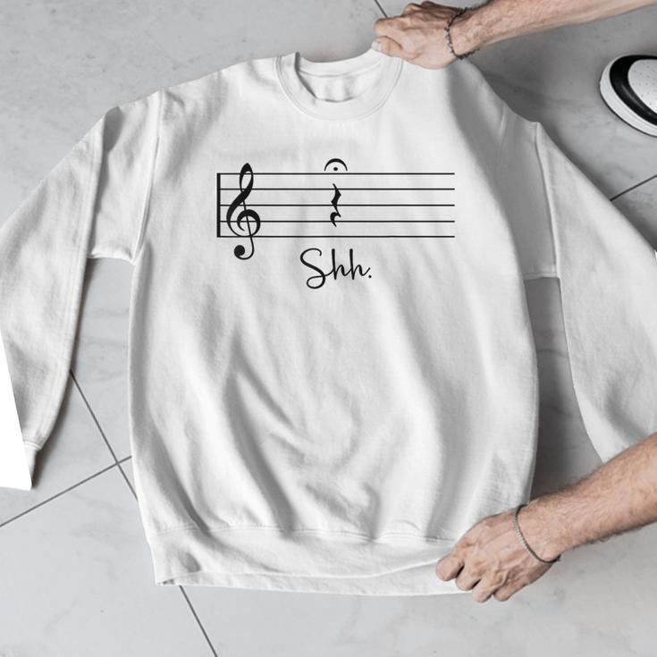 Music Notes Shirt Shh Quarter Fermata Teacher Men Graphic Sweatshirt, funny design Music Notes Shirt Shh Quarter Fermata Teacher Men Graphic Sweatshirt, funny design