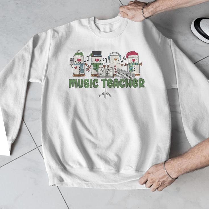 Music Teacher Christmas Holiday Wnter Music Instructor Men Graphic Sweatshirt, funny design Music Teacher Christmas Holiday Wnter Music Instructor Men Graphic Sweatshirt, funny design