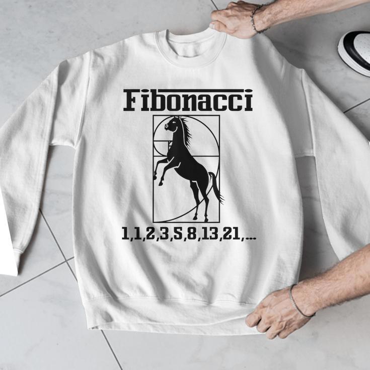 Nerdy Fibonacci Racing Car Horse Math Teacher Men Women Girls Kids Men Graphic Sweatshirt, funny design