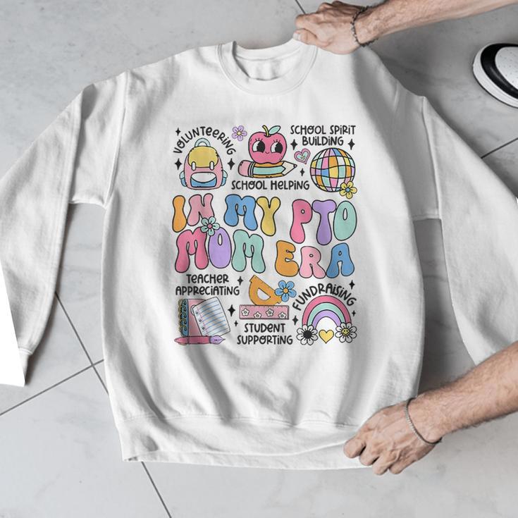 Retro In My PTO Mom Era Parent Organization Team Teacher Men Graphic Sweatshirt, funny design Retro In My PTO Mom Era Parent Organization Team Teacher Men Graphic Sweatshirt, funny design