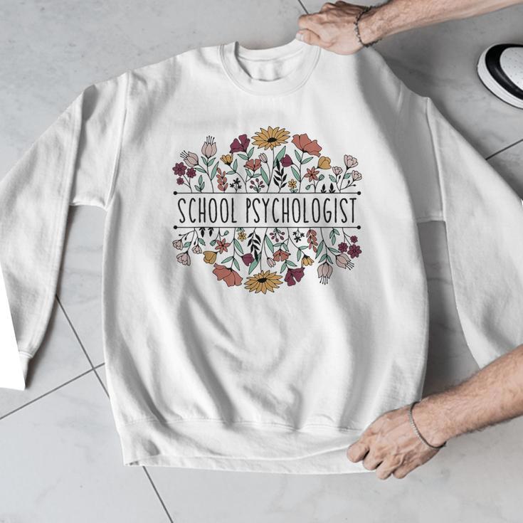 School Psychologist Psychology Teacher Appreciation Men Graphic Sweatshirt, funny design