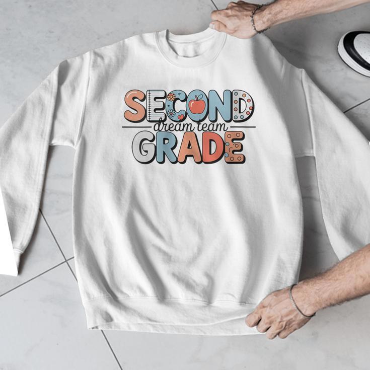 Second Grade Dream Team Back To School 2nd Grade Teacher Men Graphic Sweatshirt, 2nd Grade Teacher Gifts, funny design Second Grade Dream Team Back To School 2nd Grade Teacher Men Graphic Sweatshirt, 2nd Grade Teacher Gifts, funny design