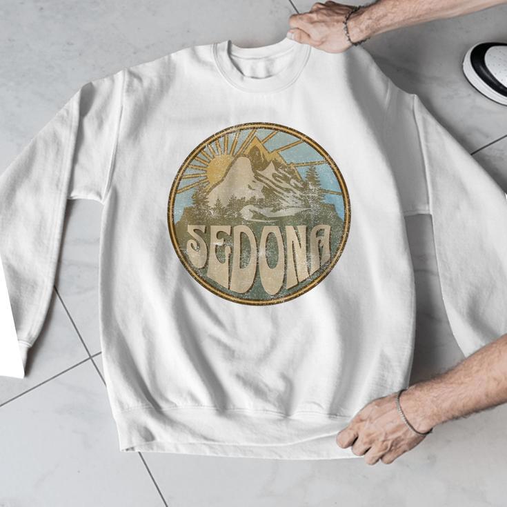 Sedona Arizona Nature Mountains Hiking Outdoors Men Graphic Sweatshirt, funny design