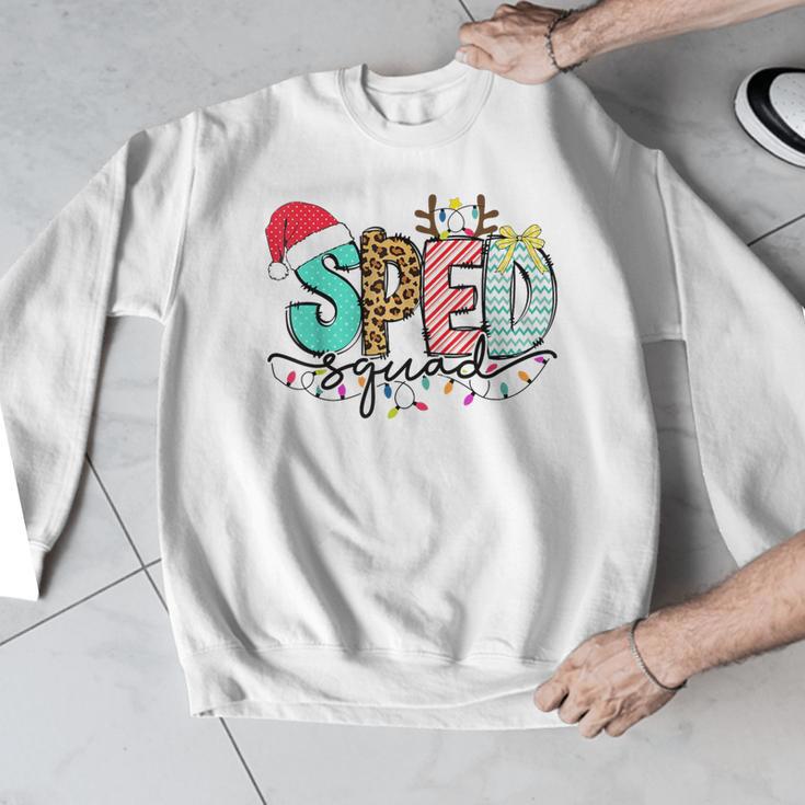 SPED Squad Special Education Teacher Autism Christmas Women Men Graphic Sweatshirt, funny design SPED Squad Special Education Teacher Autism Christmas Women Men Graphic Sweatshirt, funny design