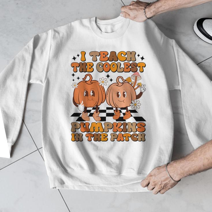 I Teach The Coolest Pumpkins In The Patch Teacher Halloween Men Graphic Sweatshirt, funny design I Teach The Coolest Pumpkins In The Patch Teacher Halloween Men Graphic Sweatshirt, funny design