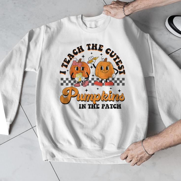 I Teach The Cutest Pumpkins In The Patch Halloween Teacher For Men Women Kids Men Graphic Sweatshirt, funny design I Teach The Cutest Pumpkins In The Patch Halloween Teacher For Men Women Kids Men Graphic Sweatshirt, funny design