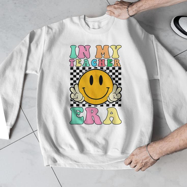 In My Teacher Era Retro Back To School Teacher Student Men Graphic Sweatshirt, funny design In My Teacher Era Retro Back To School Teacher Student Men Graphic Sweatshirt, funny design