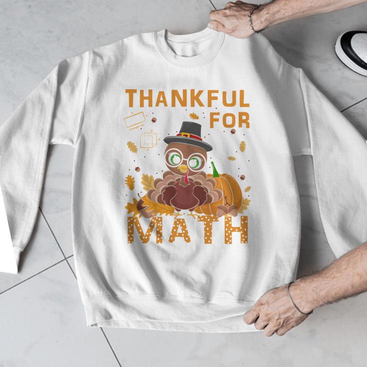 Thankful Math Turkey Teacher Happy Thanksgiving Men Graphic Sweatshirt, funny design Thankful Math Turkey Teacher Happy Thanksgiving Men Graphic Sweatshirt, funny design