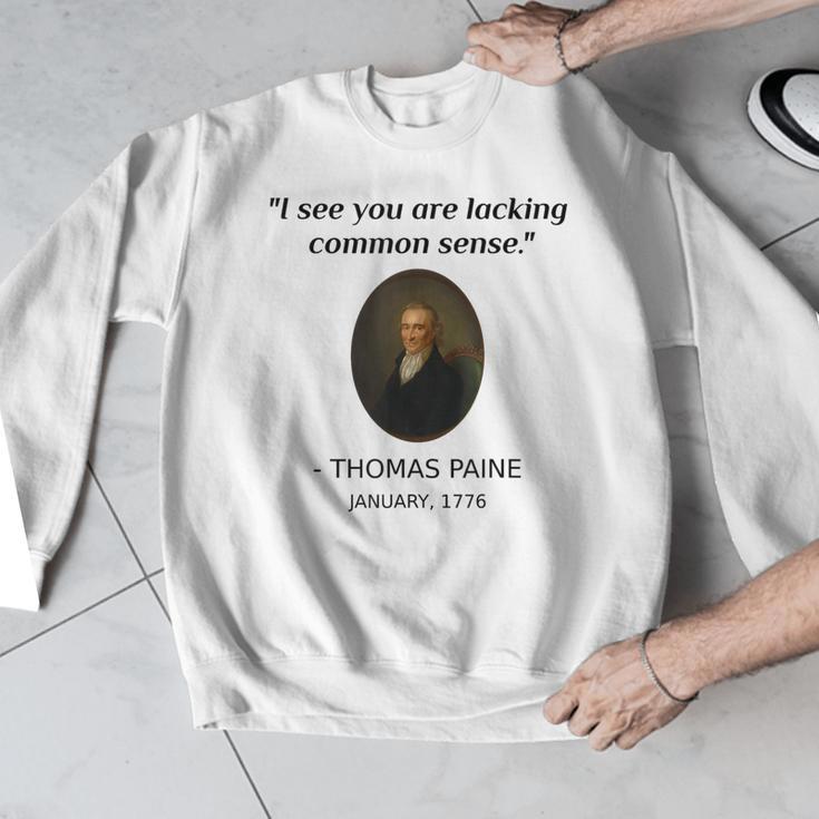 Thomas Paine Common Sense USA History Teacher Student Men Graphic Sweatshirt, History Teacher Gifts, funny design Thomas Paine Common Sense USA History Teacher Student Men Graphic Sweatshirt, History Teacher Gifts, funny design
