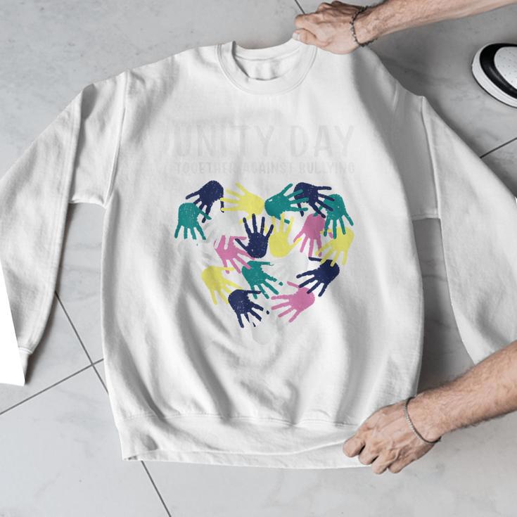 Together Against Bullying Unity Day Teachers Kids Toddler Men Graphic Sweatshirt, funny design