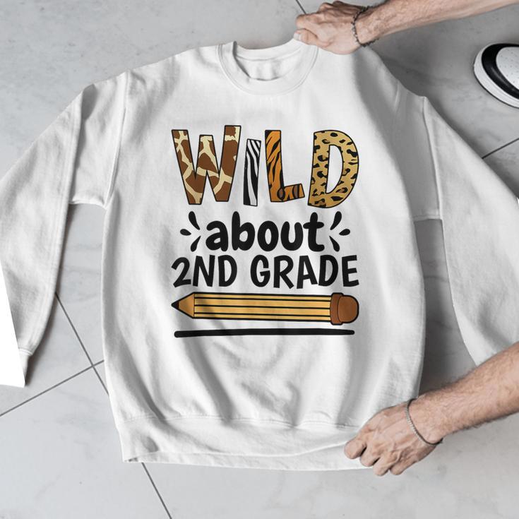 Wild About 2Nd Grade School Grade Teacher Men Graphic Sweatshirt, 2nd Grade Teacher Gifts, funny design Wild About 2Nd Grade School Grade Teacher Men Graphic Sweatshirt, 2nd Grade Teacher Gifts, funny design