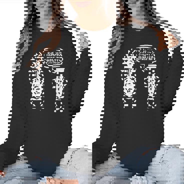 Chemistry Science Teacher I Think You&#x27;Re Overreacting Men Women Girls Kids Women Crewneck Sweatshirt