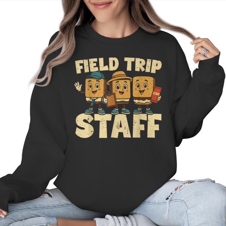 Field Trip Teacher Field Women Crewneck Sweatshirt