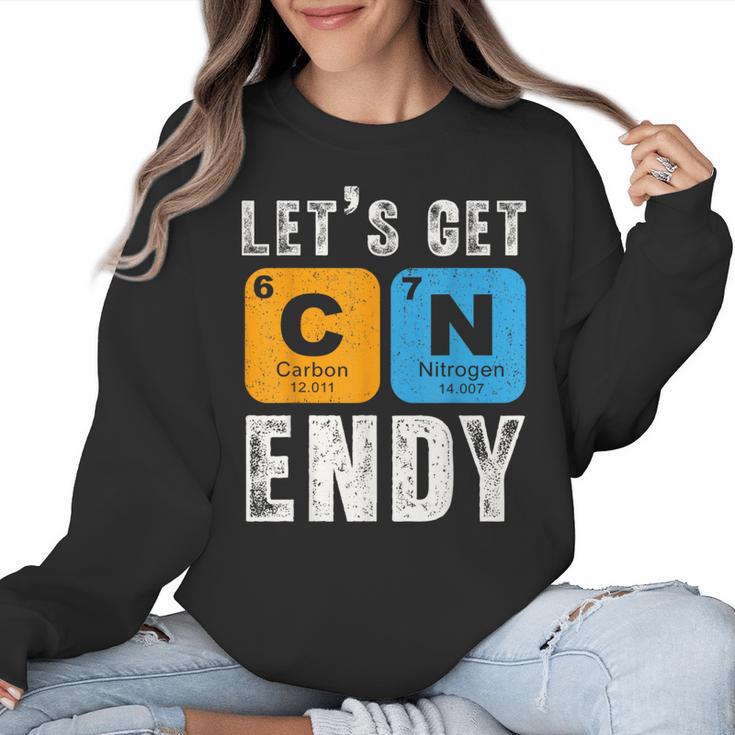 Fun 67 Meme Six Seven Science Teacher Periodic Table Women Crewneck Sweatshirt