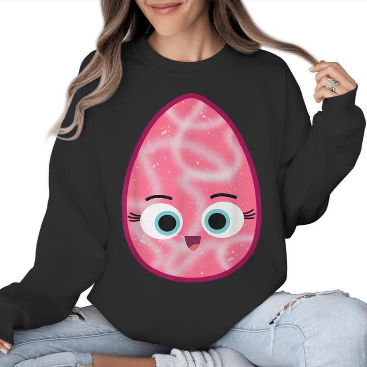 Good Egg Teacher Halloween Costume Group The Greg Egg Women Crewneck Sweatshirt