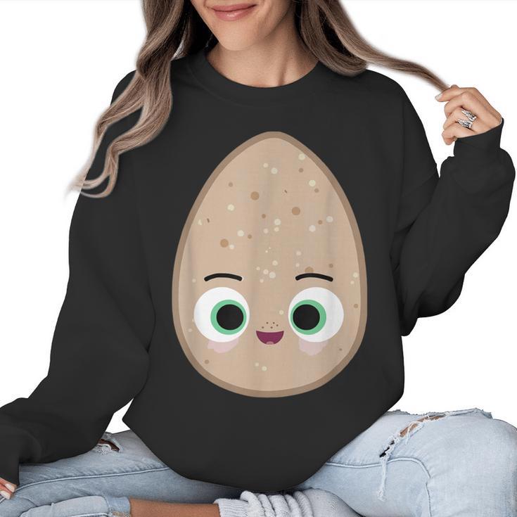 Good Egg Teacher Halloween Costume Group The Shel Egg Women Crewneck Sweatshirt