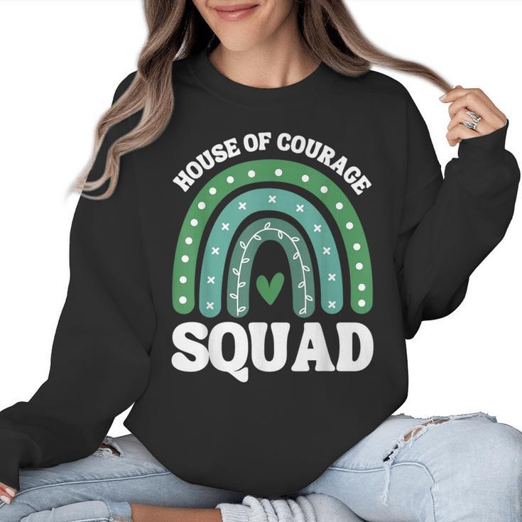 House Of Courage Squad RCA School Teacher Student Tee Women Crewneck Sweatshirt