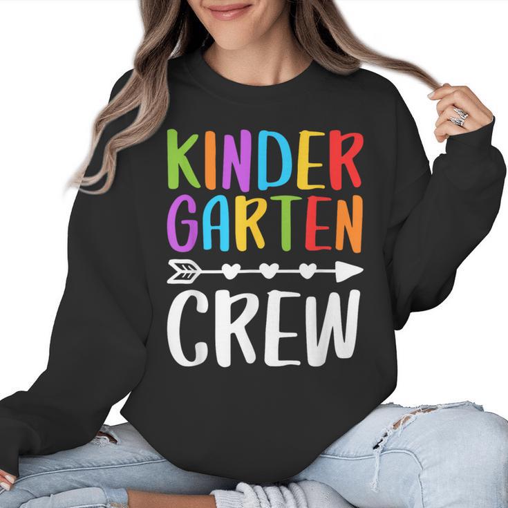 Kindergarten Crew Shirt Kinder Crew Teacher Boy Girl Women Crewneck Sweatshirt